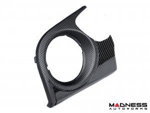 FIAT 500 Custom Dashboard - Carbon Fiber - Matte/ Clear